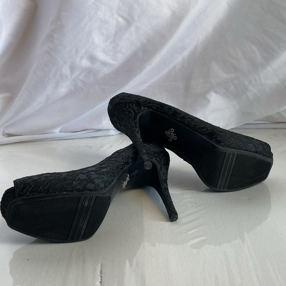 Simply Vera by Vera Wang Open Toe Pump Heels Size 9 - Picture 9 of 15